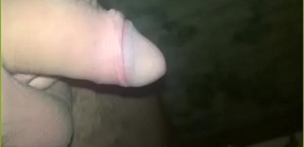  Young flaccid cock close up peeing